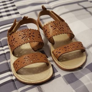 EUC Oshkosh toddler girl sandals